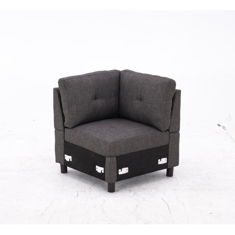 Latitude Run® Alexent Upholstered Ottoman Wayfair Canada